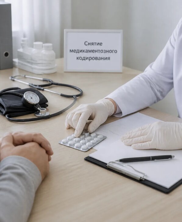 Снятие медикаментозного кодирования в Искитиме от 5096 р. | Медзона